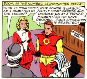 Polar Boy is rejected by the Legion of Super-Heroes - DC Comics