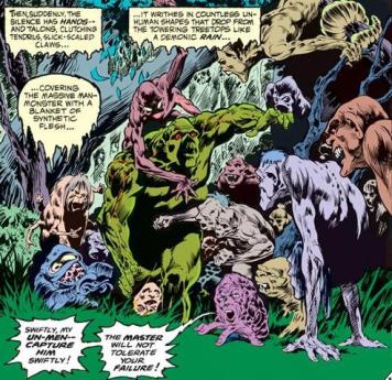 Swamp Thing vs the Un-Men - Swamp Thing #2, DC Comics