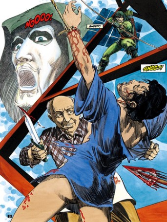 Black Canary's torture - Green Arrow: The Longbow Hunters #3, DC Comics